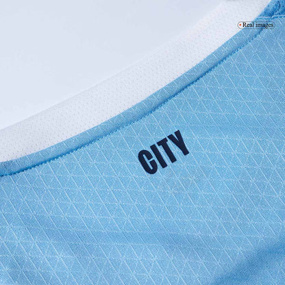 FODEN #47 Mens Manchester City Home Jersey 2025/26 - Player Version (Slim Fit)