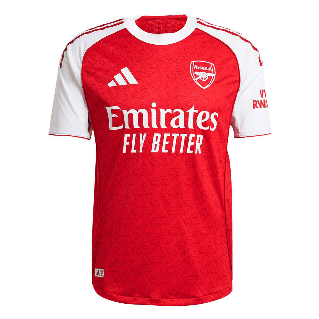 Mens Arsenal Home Kit 2025/26 - Player Version (Slim Fit)