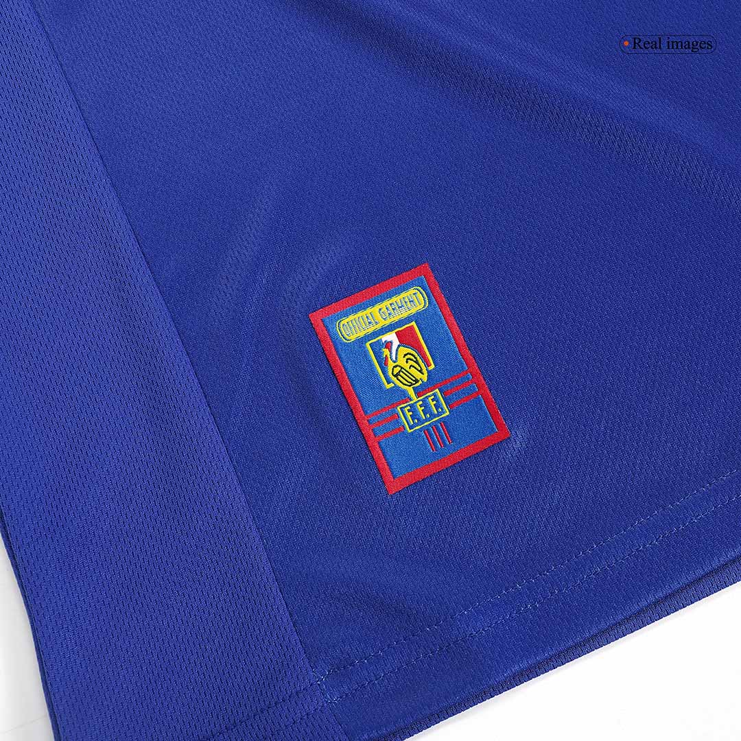 Retro HENRY #12 1998 Mens France World Cup Home Jersey