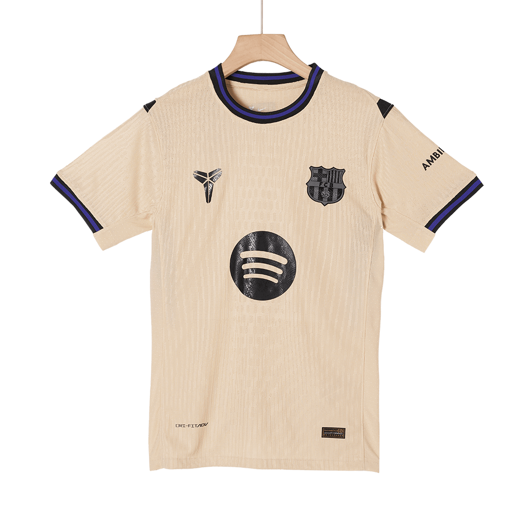 LEWANDOWSKI #9 Mens Barcelona Away Jersey 2025/26 UCL - Player Version (Slim Fit)