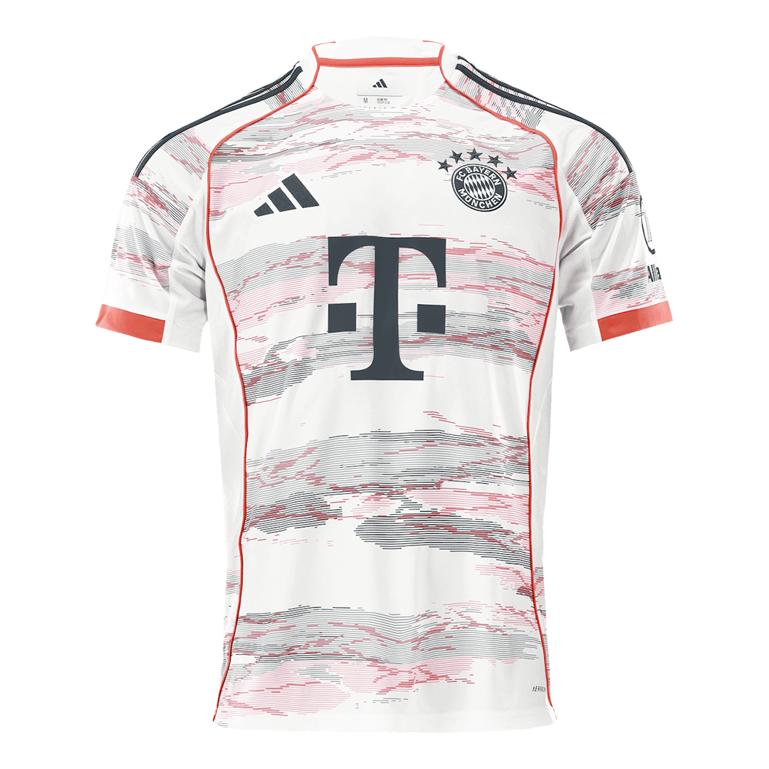 N.JACKSON #11 Mens Bayern Munich Away Jersey 2025/26