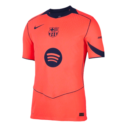 F.DE JONG #21 Mens Barcelona Third Jersey 2025/26 UCL - Player Version (Slim Fit)