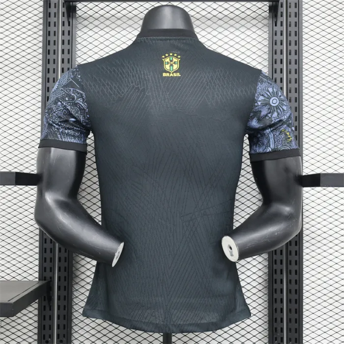 Brazil Jersey Home Kit 2024 Player Version Football Team Soccer Shirt