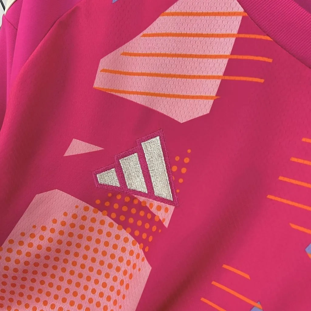 flamengo jersey 25/26 pink goalkeeper football kit soccer jersey