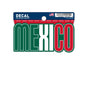 Wincraft Mexico CLRS Decal (3"x4")