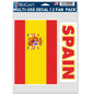 Wincraft Spain Flag Multi-Use Decal (5.5"x7.75")